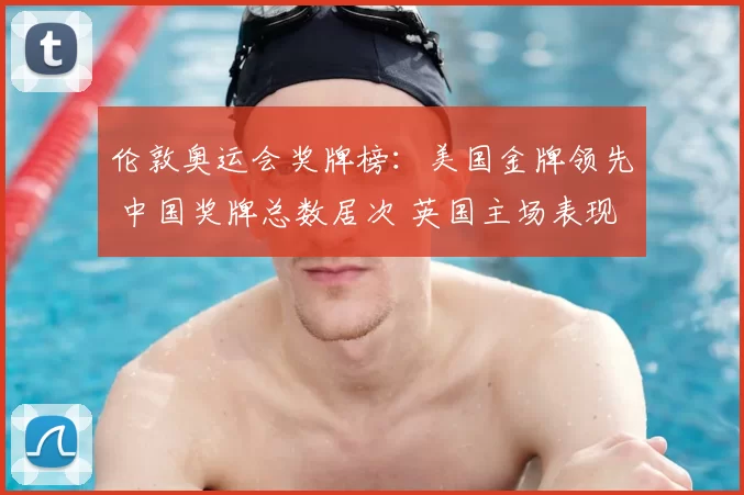 伦敦奥运会奖牌榜：美国金牌领先 中国奖牌总数居次 英国主场表现回顾